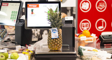 Прорыв! Весы M-ER 725 PM с искусственным интеллектом, который распознает товар на платформе