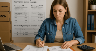 Налоги на маркетплейсах в 2025 году: как платить ИП, ООО и самозанятым