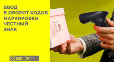 Как ввести в оборот коды маркировки Честный ЗНАК