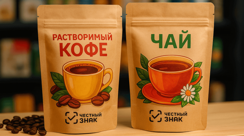 Маркировка чая и кофе Честным ЗНАК в 2025 году — требования и этапы