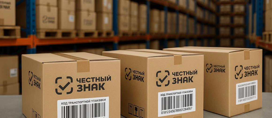 Как создать код транспортной упаковки в системе Честный ЗНАК: инструкция по агрегации товаров