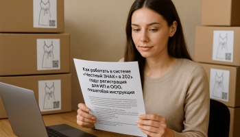 Как работать в системе «Честный ЗНАК» в 2025 году: регистрация для ИП и ООО, пошаговая инструкция