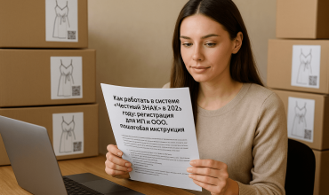 Как работать в системе «Честный ЗНАК» в 2025 году: регистрация для ИП и ООО, пошаговая инструкция