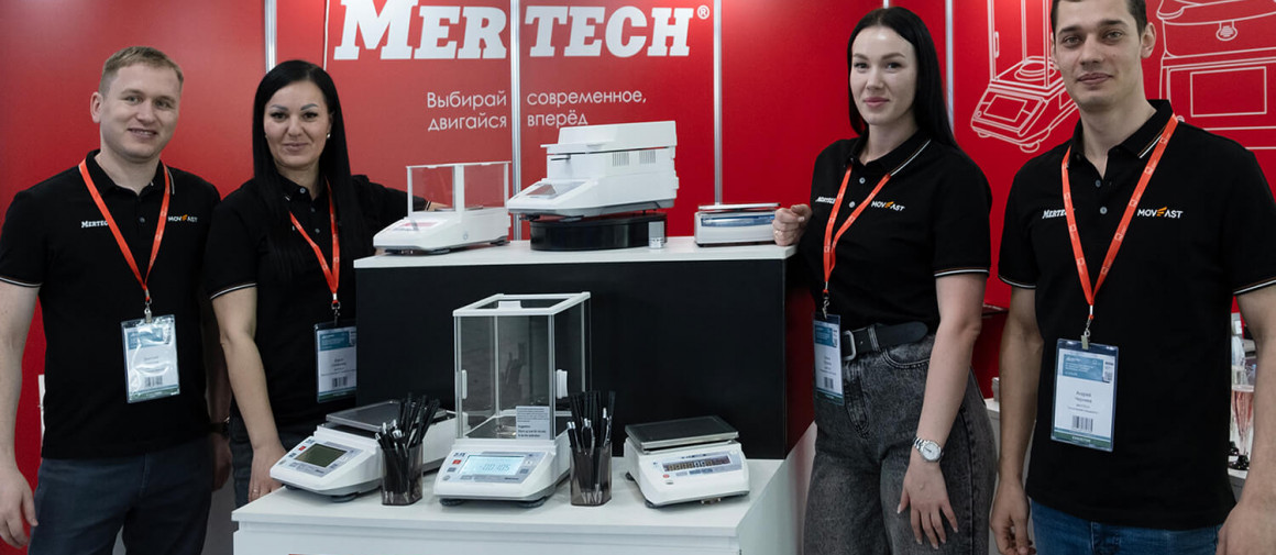 Успешное участие компании MERTECH в Международной выставке «Аналитика Экспо 2024»