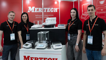 Успешное участие компании MERTECH в Международной выставке «Аналитика Экспо 2024»