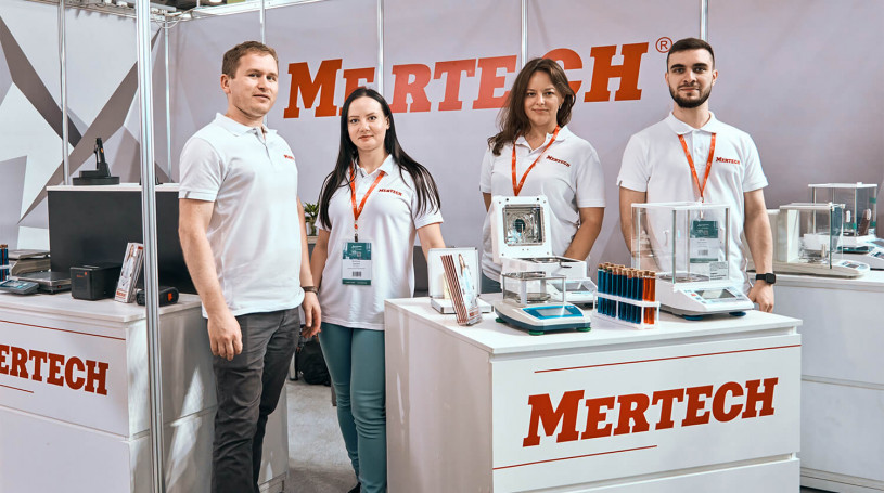 Компания MERTECH приняла участие в выставке «Аналитика Экспо 2025»