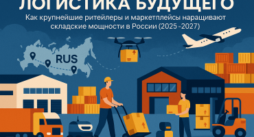 Логистика будущего: как крупнейшие ритейлеры и маркетплейсы наращивают складские мощности в России (2025–2027)