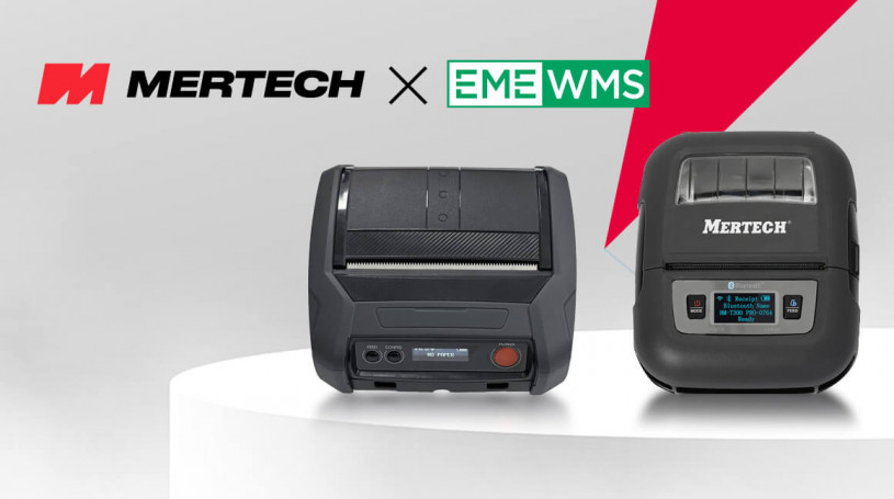 Интеграция мобильных принтеров MERTECH GAMMA и ALPHA с EME WMS: новые возможности для автоматизации склада