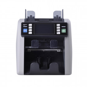 Счетчик банкнот с детектором подлинности MERTECH C-200 DOUBLE CIS MG touch screen