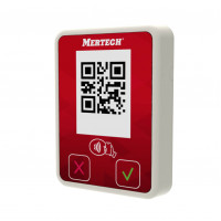 Терминал оплаты СБП MERTECH Mini с NFC белый/красный