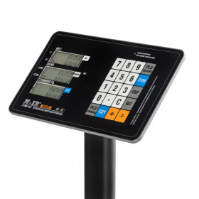 Торговые напольные весы M-ER 333 ACP-60.10/20 "TRADER" с расч. стоимости LCD