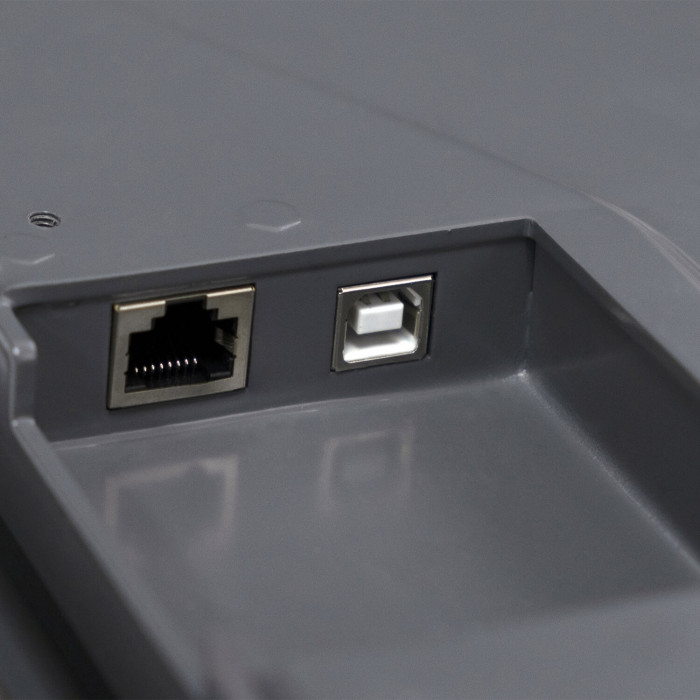 Фасовочные настольные весы M-ER 224 U-32.5 STEEL LCD USB без дисплея, без АКБ