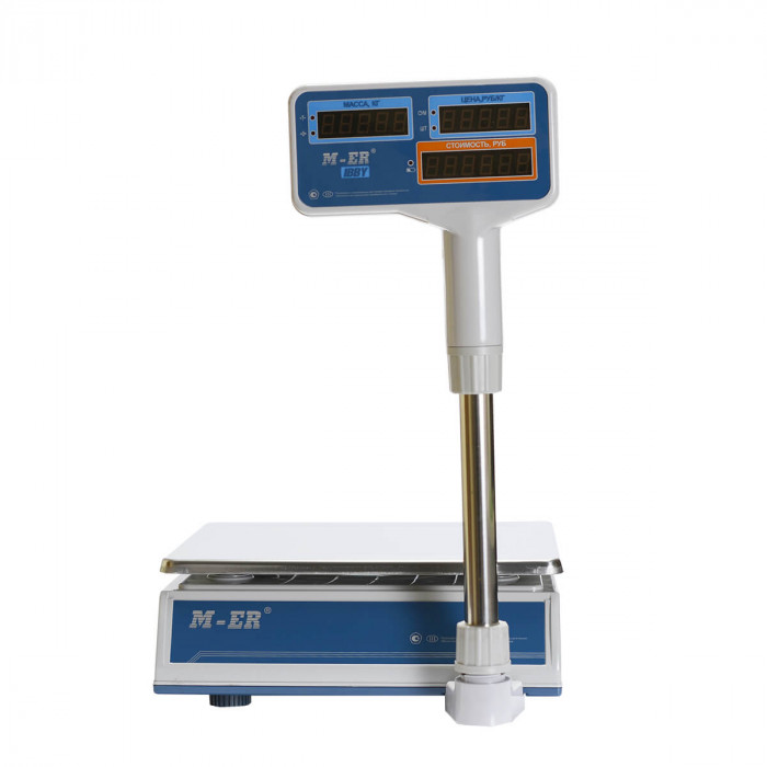 Торговые настольные весы M-ER 322 ACPX-15.2 "Ibby" LCD
