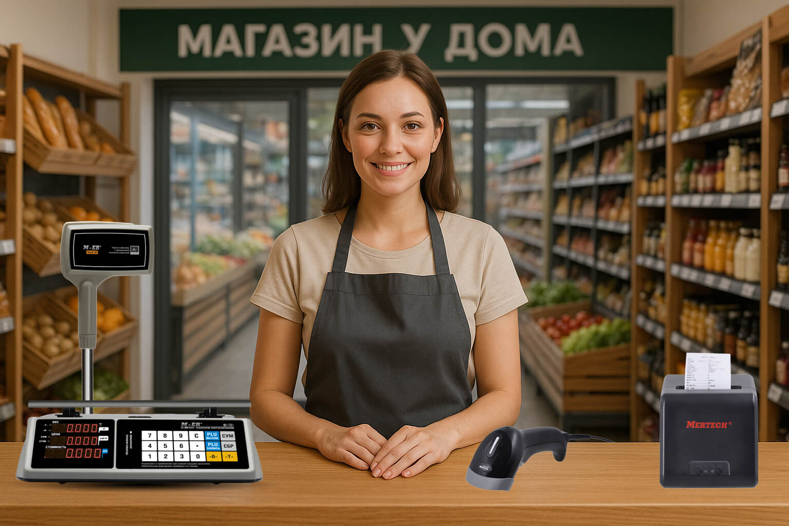 автоматизация небольшого магазина