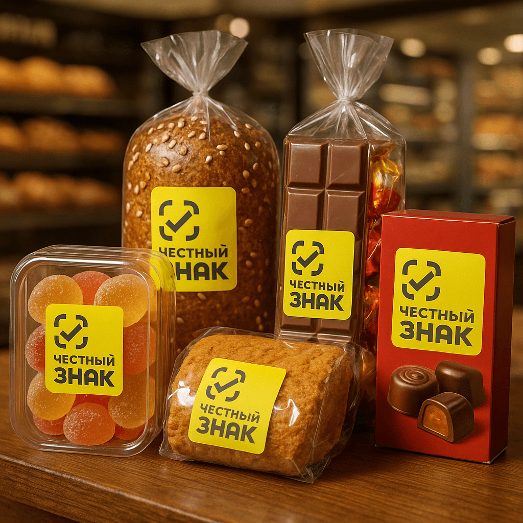 маркировка кондитерских изделий