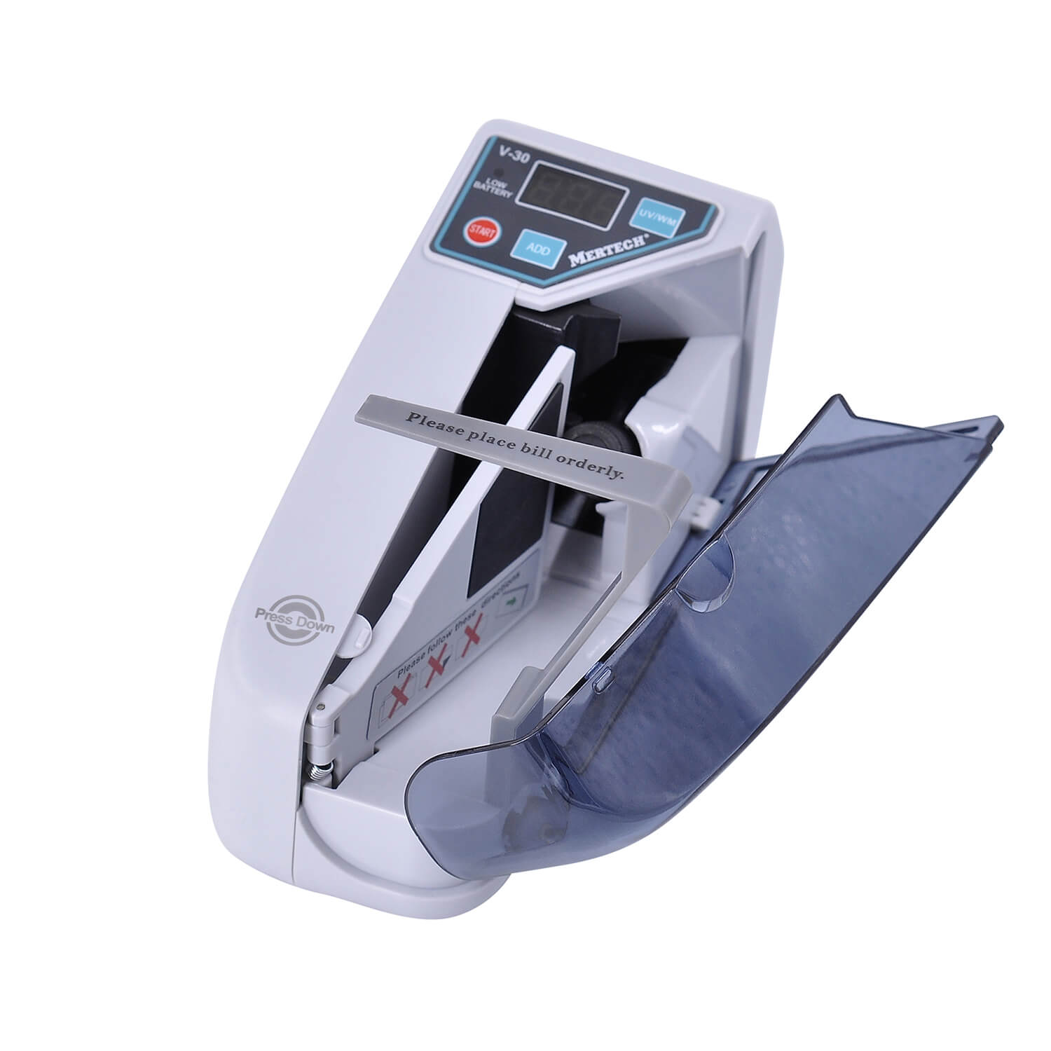 Портативный счетчик банкнот MERTECH V-30