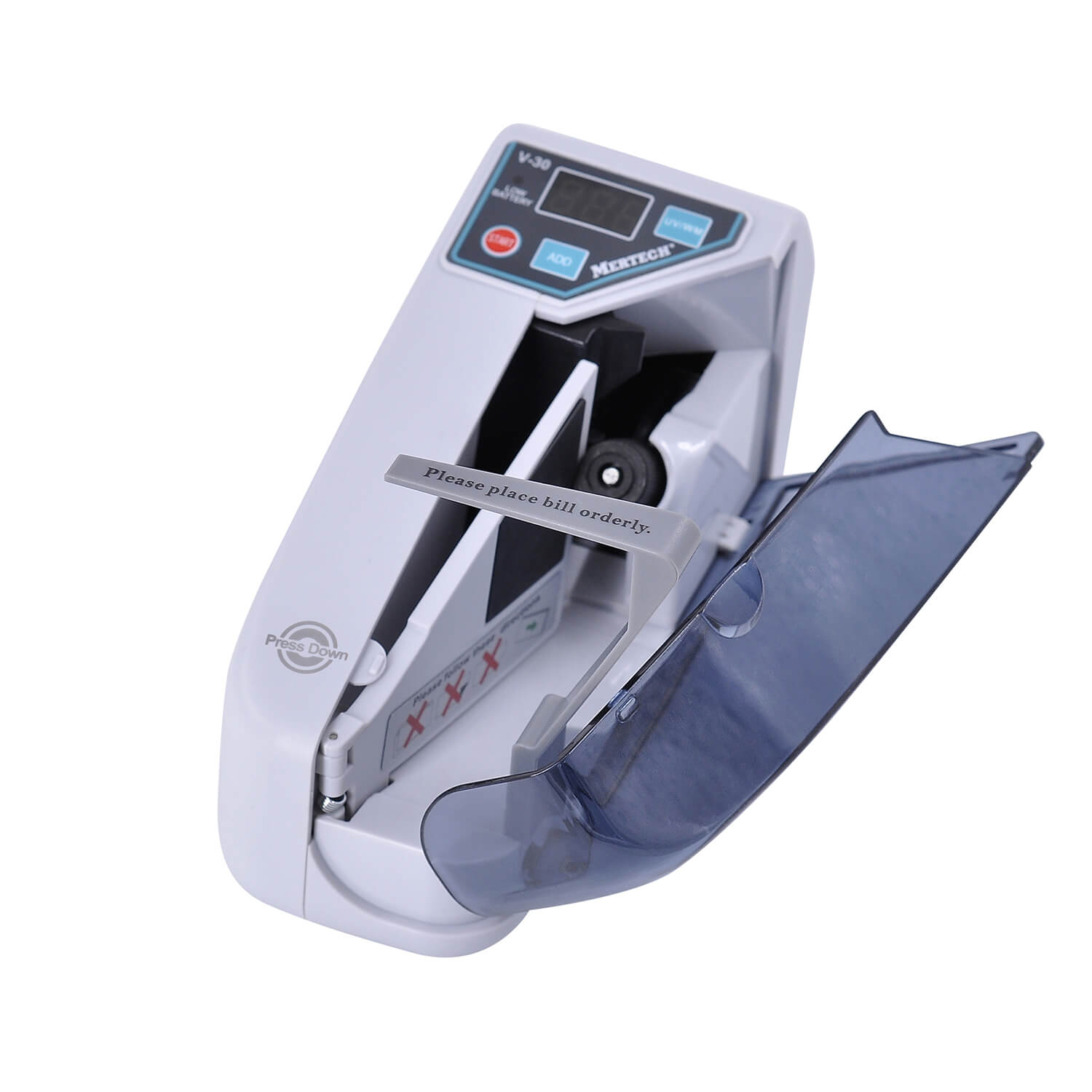 Портативный счетчик банкнот MERTECH V-30