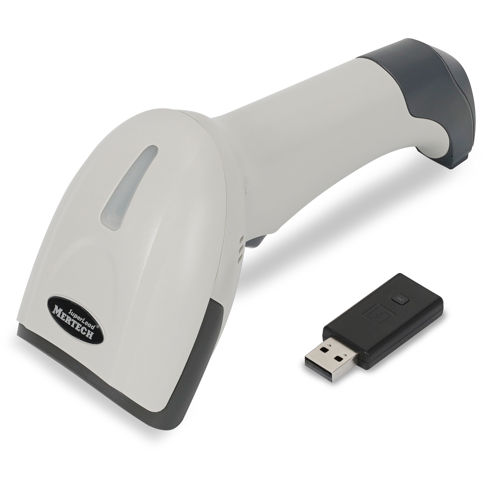 Беспроводной  сканер штрих кода MERTECH CL-2300 BLE  Dongle P2D USB White